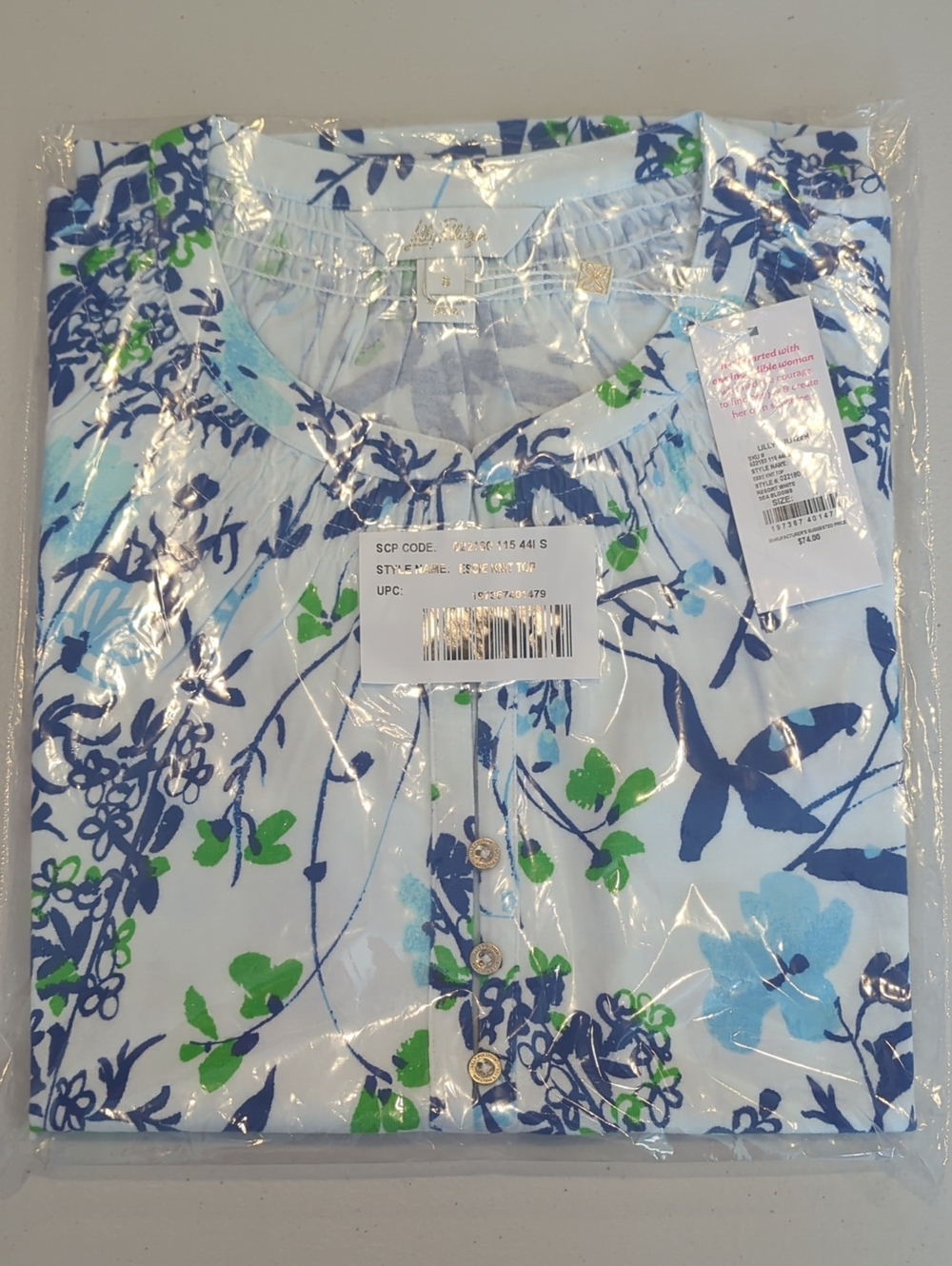 NWT Lilly Pulitzer Essie Knit Top